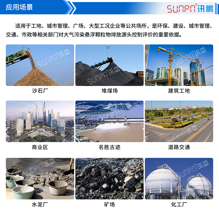 揚塵在線監(jiān)測系統(tǒng)應用場景 揚塵在線監(jiān)測系統(tǒng)應用場景