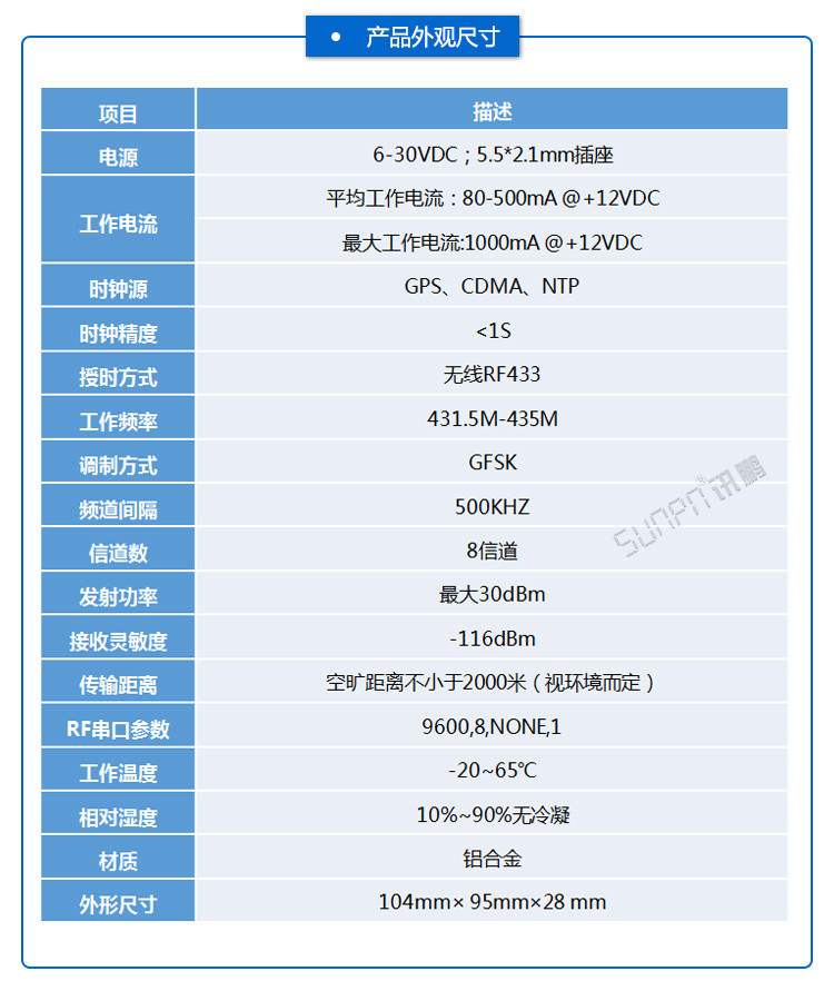 無(wú)線授時(shí)服務(wù)器尺寸參數(shù) 無(wú)線授時(shí)服務(wù)器尺寸參數(shù)