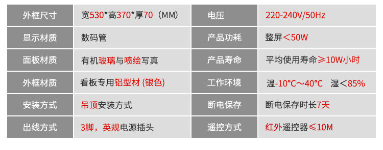 利率匯率屏產(chǎn)品參數(shù) 利率匯率屏產(chǎn)品參數(shù)