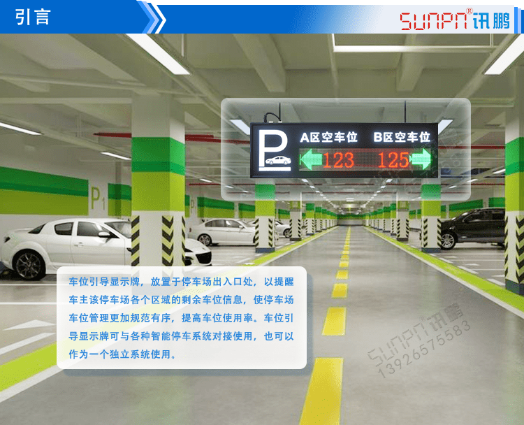 停車場(chǎng)車位引導(dǎo)系統(tǒng)產(chǎn)品引言 停車場(chǎng)車位引導(dǎo)系統(tǒng)產(chǎn)品引言