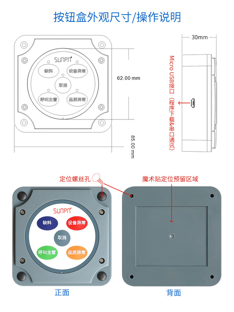 工位狀態(tài)報(bào)警按鈕盒產(chǎn)品實(shí)拍 工位狀態(tài)報(bào)警按鈕盒產(chǎn)品實(shí)拍