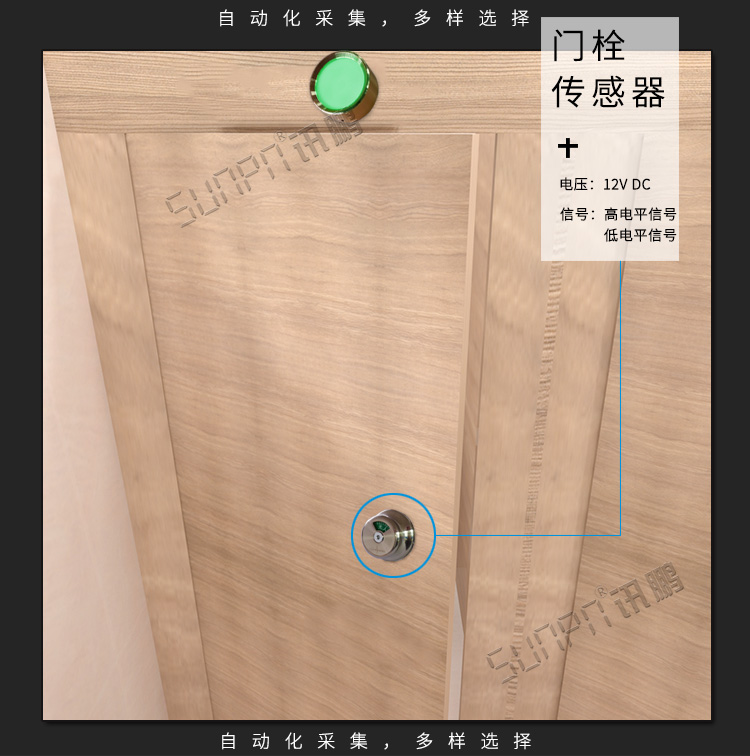 公廁有人無(wú)人狀態(tài)顯示燈數(shù)據(jù)采集
