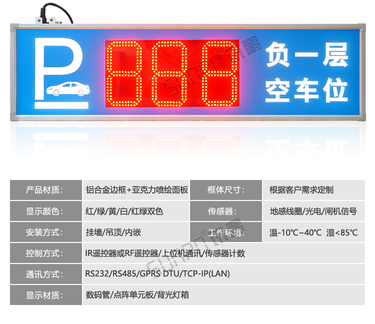 車位顯示屏誘導(dǎo)系統(tǒng)定制指導(dǎo) 車位顯示屏誘導(dǎo)系統(tǒng)定制指導(dǎo)