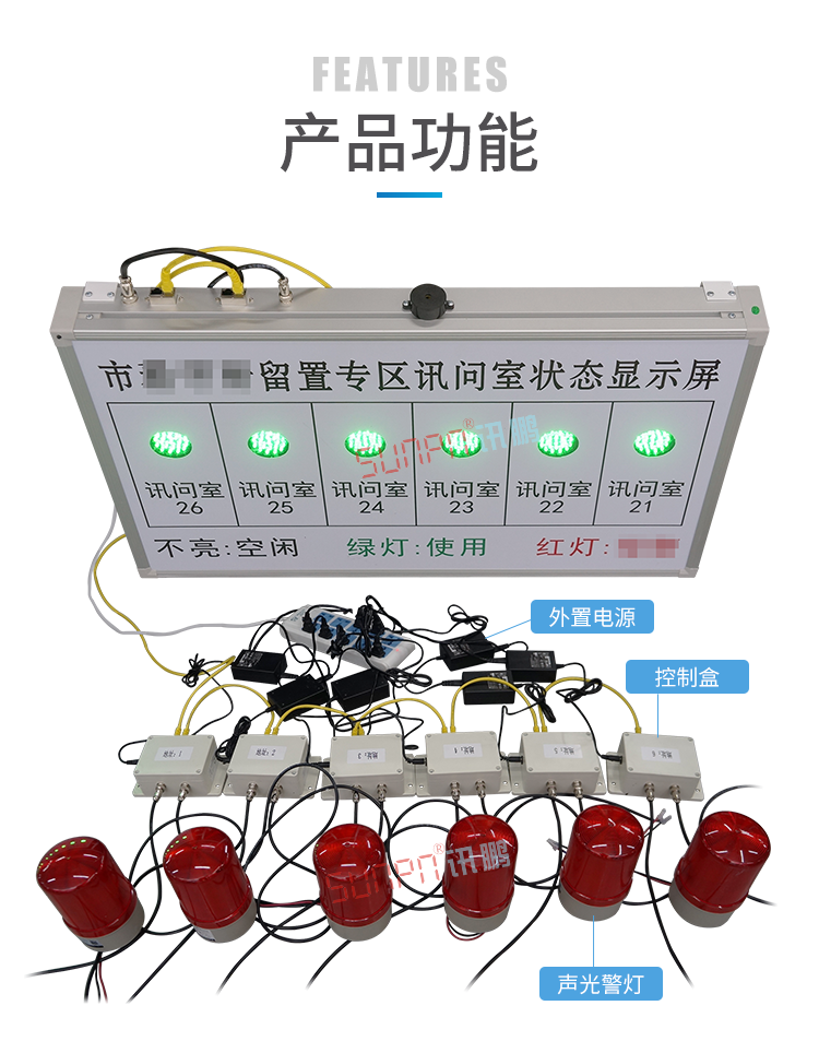 審訊室狀態(tài)監(jiān)控系統(tǒng)功能說明