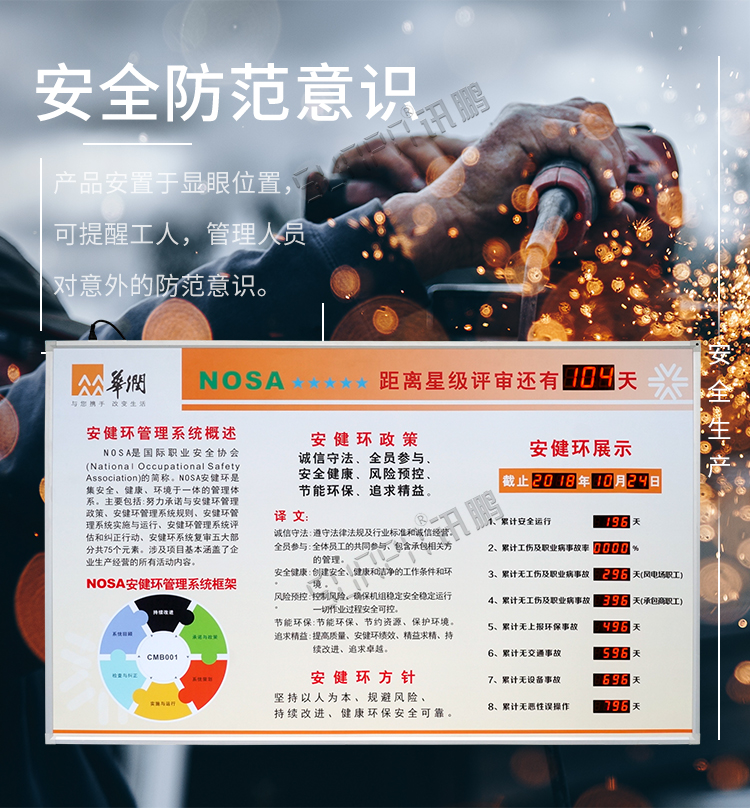 LED安全牌顯示屏產(chǎn)品介紹