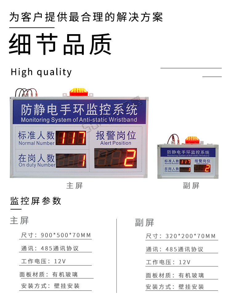 防靜電手腕帶監(jiān)測儀產品細節(jié) 防靜電手腕帶監(jiān)測儀產品細節(jié)