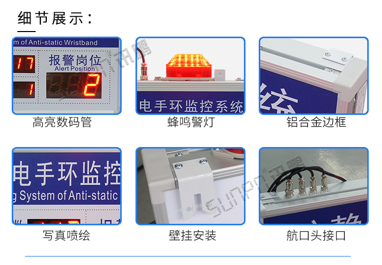 防靜電手腕帶監(jiān)測儀產品細節(jié) 防靜電手腕帶監(jiān)測儀產品細節(jié)