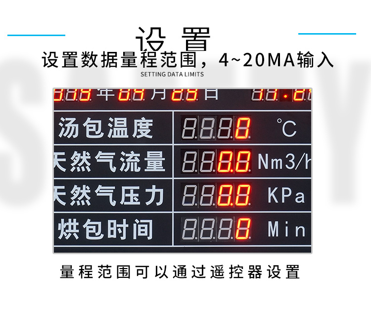 4-20ma信號顯示屏報(bào)警提示 4-20ma信號顯示屏報(bào)警提示