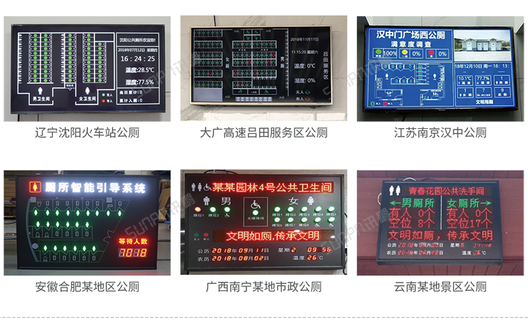 智慧公廁系統(tǒng)現場案例