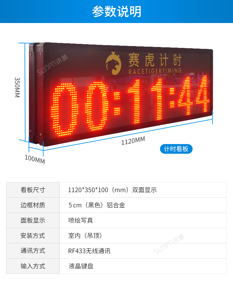 LED計時器參數說明 LED計時器參數說明