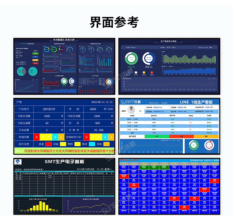 生產管理系統(tǒng)界面參考