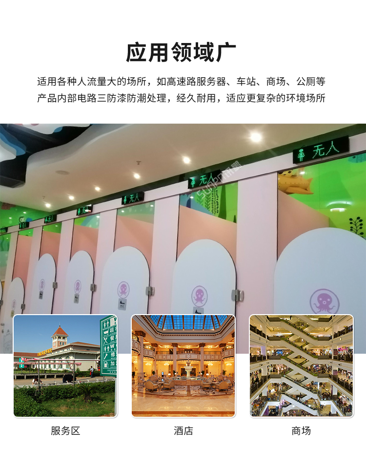 智能廁所狀態(tài)屏-應(yīng)用場景 智能廁所狀態(tài)屏-應(yīng)用場景