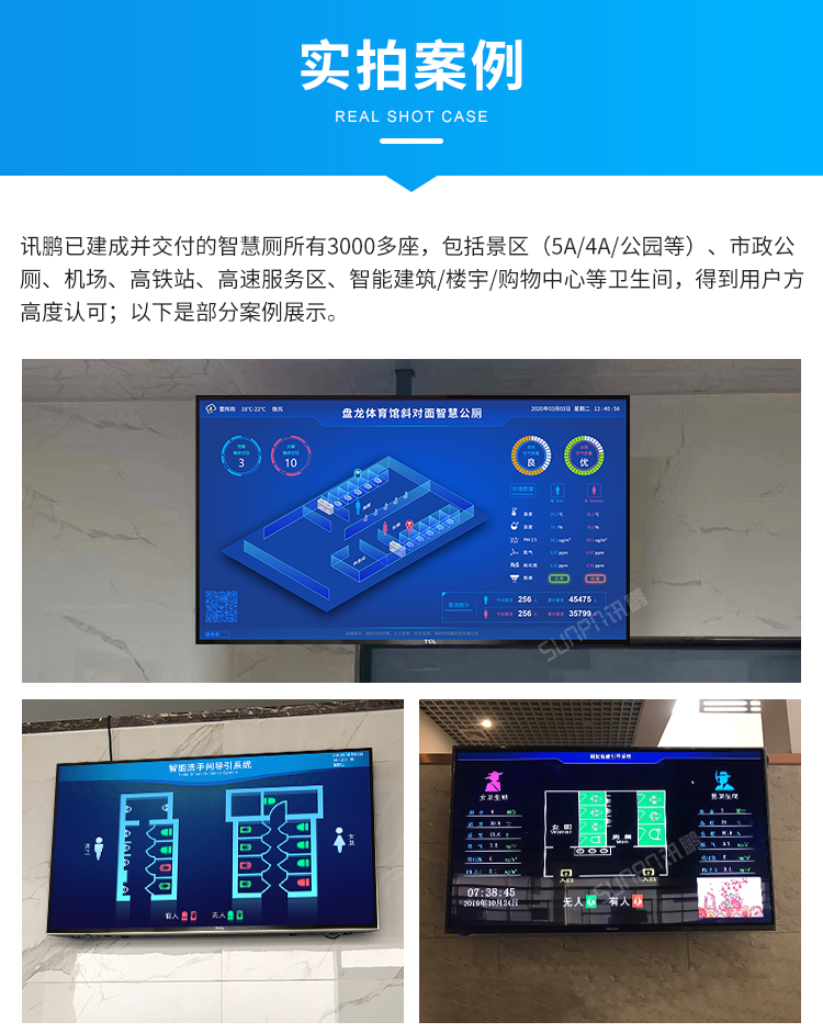 智能廁所狀態(tài)屏-實拍案例 智能廁所狀態(tài)屏-實拍案例