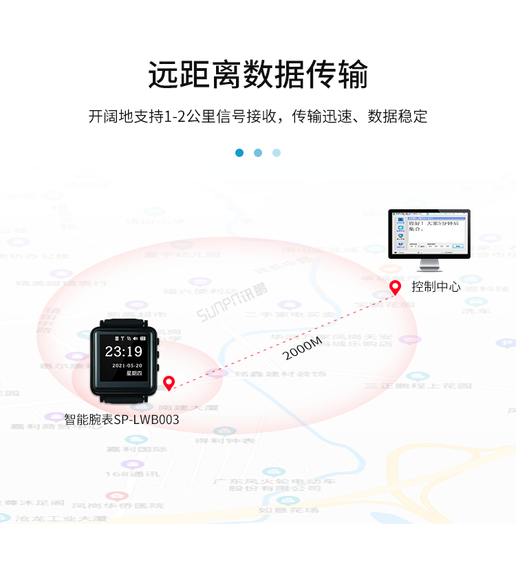 工業(yè)智能腕表-遠(yuǎn)距離數(shù)據(jù)傳輸