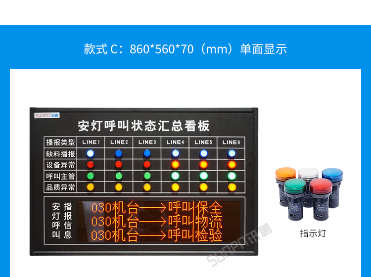 安燈andon系統(tǒng)-指示燈安燈看板款式 安燈andon系統(tǒng)-指示燈安燈看板款式