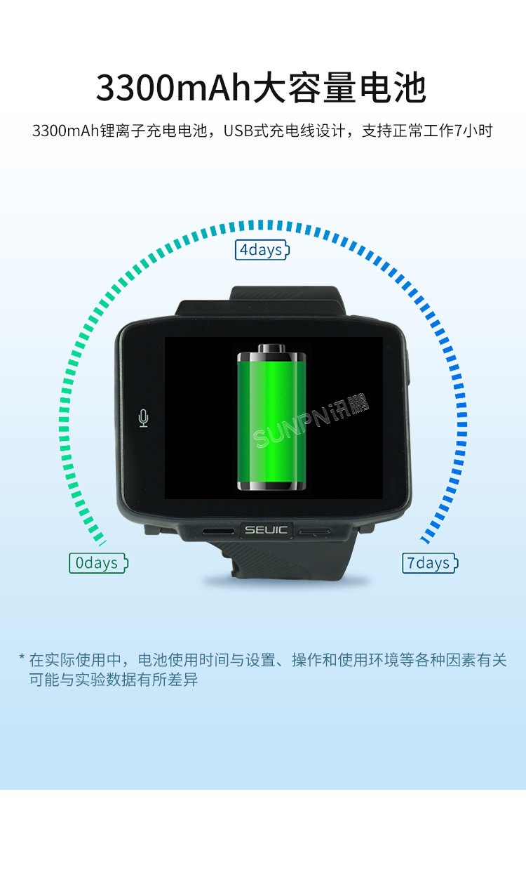 工業(yè)智能腕表-大容量電池 工業(yè)智能腕表-大容量電池