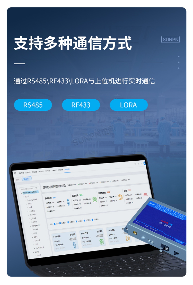 防靜電監(jiān)控儀通訊方式介紹 防靜電監(jiān)控儀通訊方式介紹