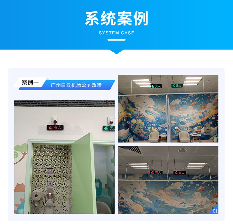 衛(wèi)生間有人無人指示牌應用案例