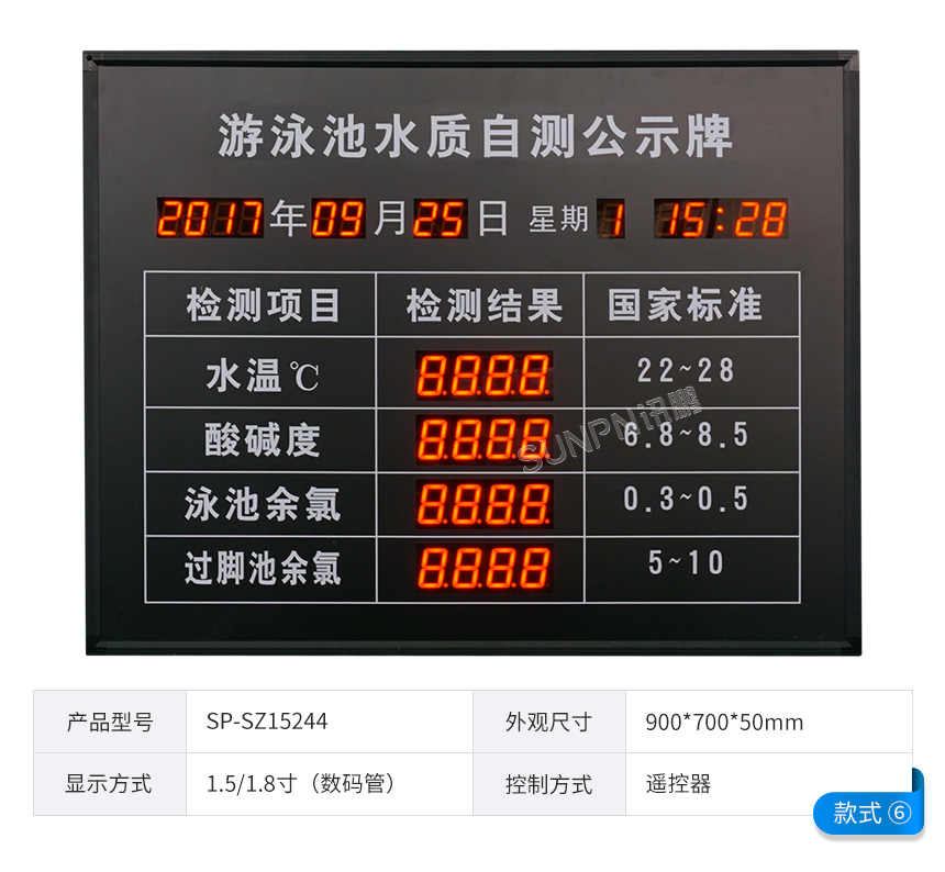 訊鵬水質(zhì)監(jiān)測顯示屏-款式參考 訊鵬水質(zhì)監(jiān)測顯示屏-款式參考
