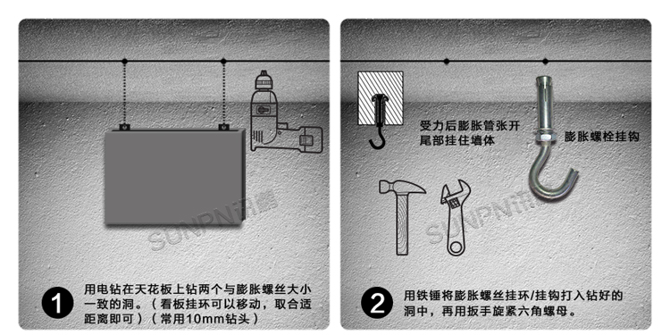 NTP電子鐘安裝方式