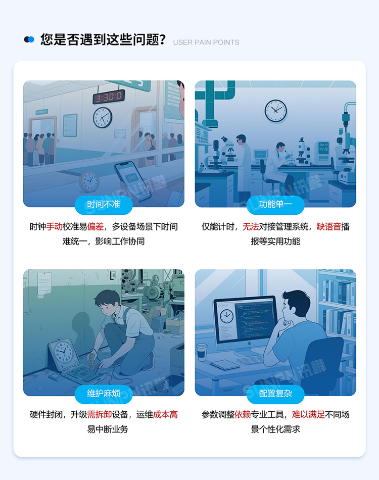 傳統(tǒng)時(shí)鐘校時(shí)難題