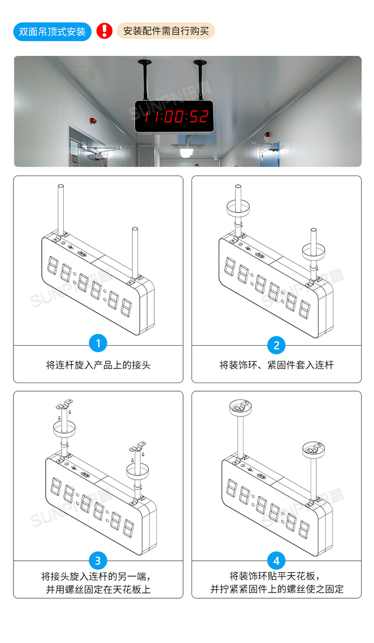 同步時(shí)鐘安裝方式