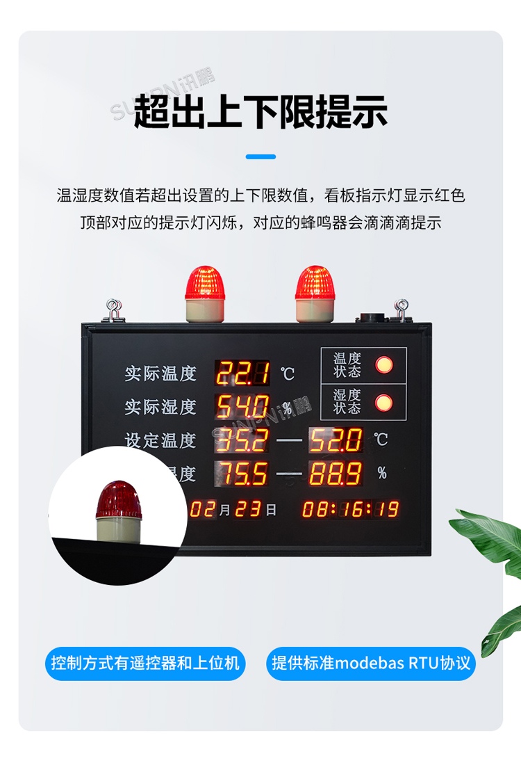 環(huán)境數(shù)據(jù)監(jiān)測(cè)看板-上下限提示 環(huán)境數(shù)據(jù)監(jiān)測(cè)看板-上下限提示