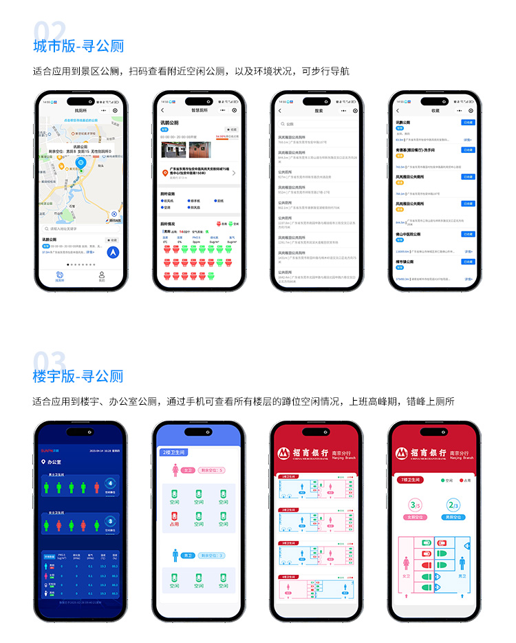 智慧公廁管理系統(tǒng)-小程序