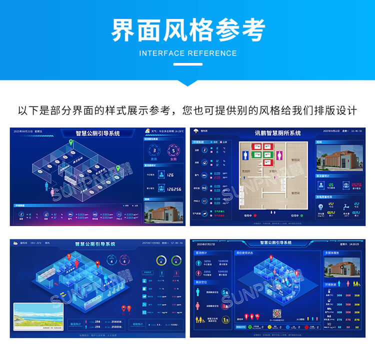 智慧公廁系統(tǒng)軟件界面參考 智慧公廁系統(tǒng)軟件界面參考